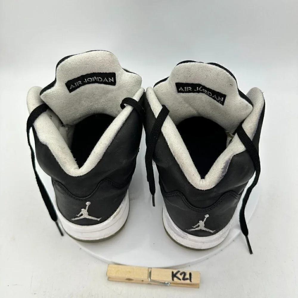 Nike Air Jordan 5 Retro Men Size 8 CT4838-011 Black Cool Grey White Shoes